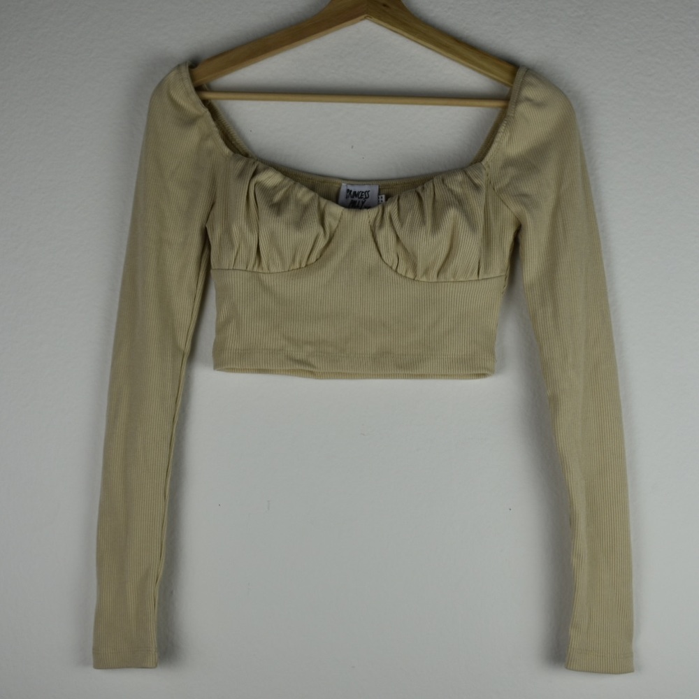 Princess Polly Dakota Top Beige